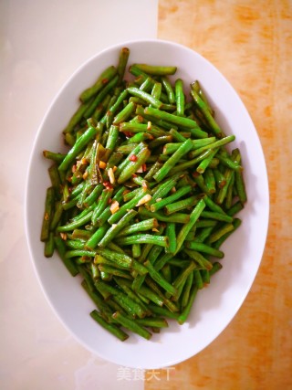 蒜末豇豆步骤7