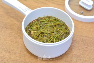 酱烧豆角丝步骤9