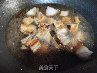 卤五花肉盖烧饭步骤8