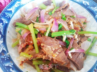 洋葱拌牛肉步骤14