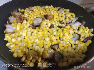 五花肉炒玉米步骤6