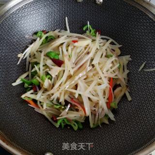 辣炒土豆丝步骤12