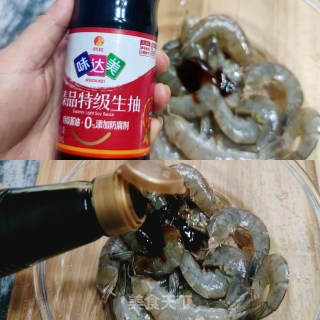 薄荷虾球步骤8
