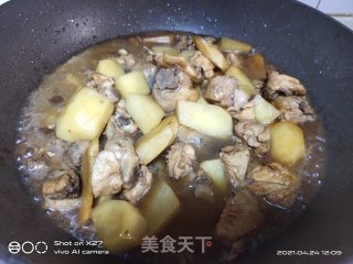土鸡烧土豆步骤9
