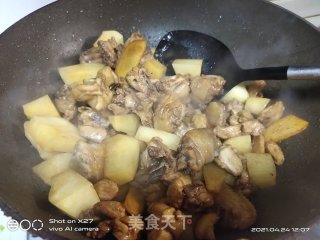 土鸡烧土豆步骤8