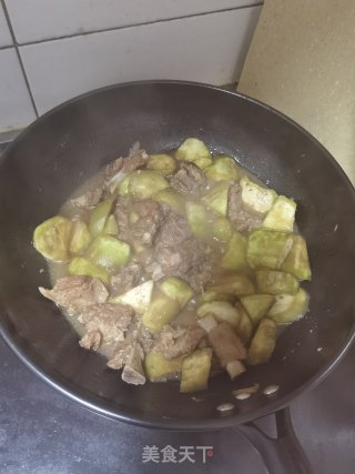 排骨烧茄子步骤7