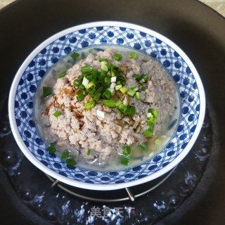 清蒸肉饼步骤8