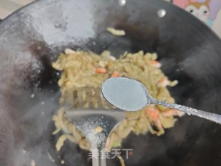虾仁炒茄丝步骤12