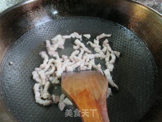 五花肉炒西瓜皮步骤5