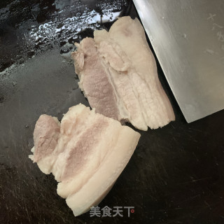 春笋炒五花肉步骤1