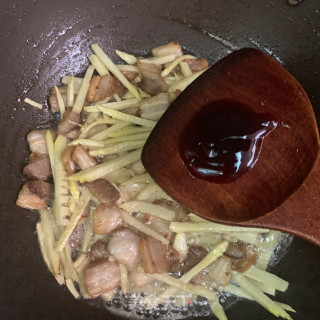 春笋炒五花肉步骤9