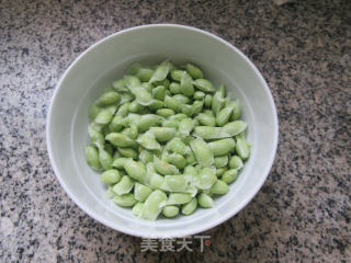 羊尾笋毛豆炒鸡蛋步骤2
