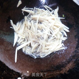 时蔬炒肉步骤5