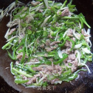 时蔬炒肉步骤9
