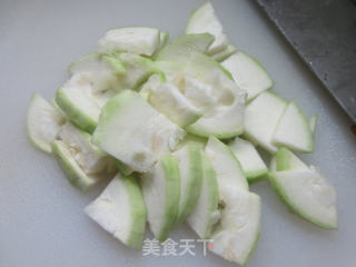 佐餐盐方蘑菇炒蒲瓜步骤3