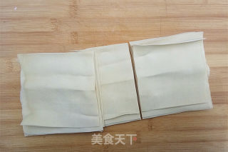 鸡汁豆皮卷步骤5
