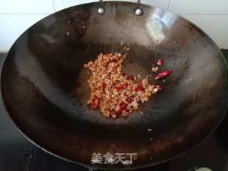 肉末炒包菜步骤5