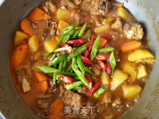 胡萝卜土豆炖排骨步骤20