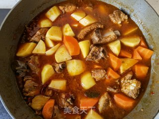 胡萝卜土豆炖排骨步骤18