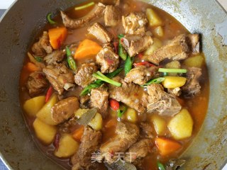 胡萝卜土豆炖排骨步骤21