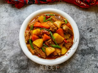 胡萝卜土豆炖排骨步骤23