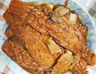 红烧鳎目鱼步骤11