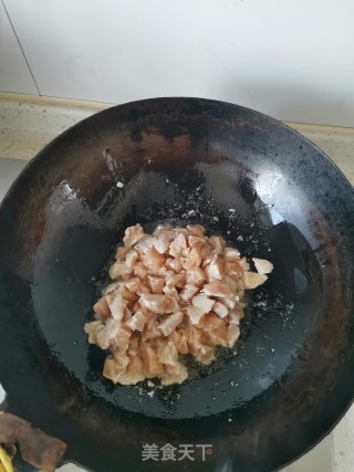 鲜虾鸡里蹦步骤3