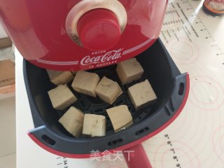 空气炸锅版炸豆腐步骤5