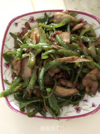 五花肉爆炒青椒步骤5