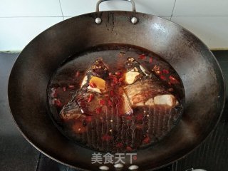 包菜炖鱼头步骤7