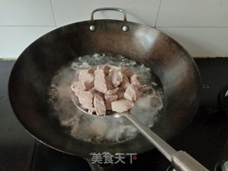 砂锅毛豆猪肉步骤3