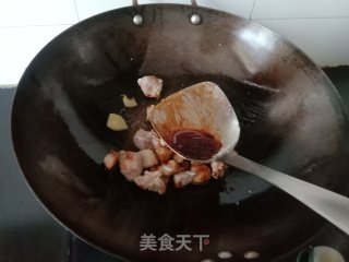 砂锅毛豆猪肉步骤8