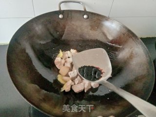 砂锅毛豆猪肉步骤7
