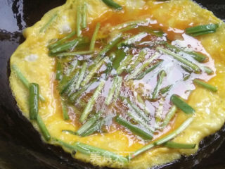 韭菜滑蛋步骤4