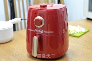 空气炸鸡翅&薯条步骤7