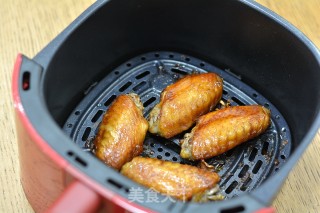 空气炸鸡翅&薯条步骤9