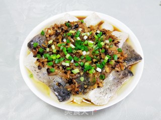 豉汁蒸鲩鱼步骤8