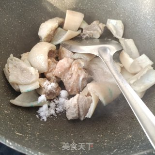 排骨猪皮烧雪魔芋步骤10