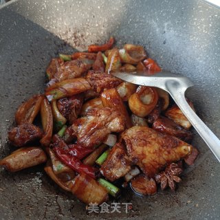 排骨猪皮烧雪魔芋步骤14