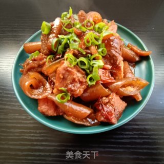 排骨猪皮烧雪魔芋步骤22
