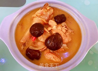 啤酒鸡块炖香菇步骤8