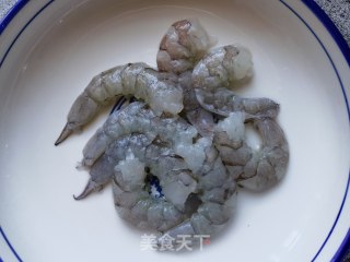 豇豆角炒虾仁步骤2