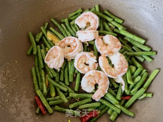豇豆角炒虾仁步骤13