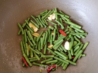 豇豆角炒虾仁步骤12