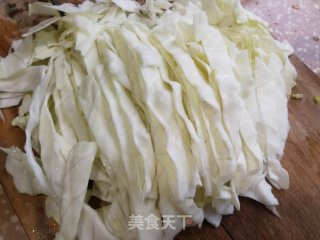 四季豆炒包菜步骤3