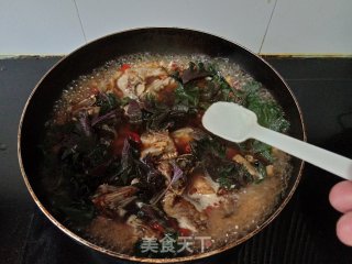 紫苏烧鱼骨步骤7