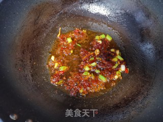 蒜苗烧豆泡步骤5