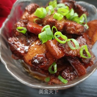 酸萝卜胡萝卜烧肉步骤19