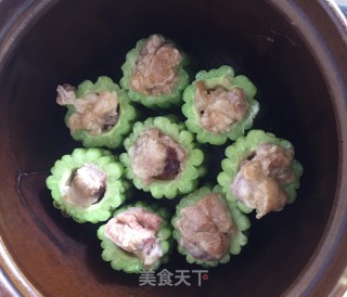 苦瓜酿排骨步骤9