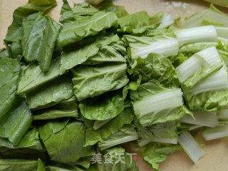 橄榄油炒小白菜步骤2